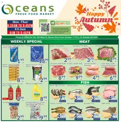 Preview of Oceans weekly flyer / circulaire from shop Oceans valid from 17.10.2025