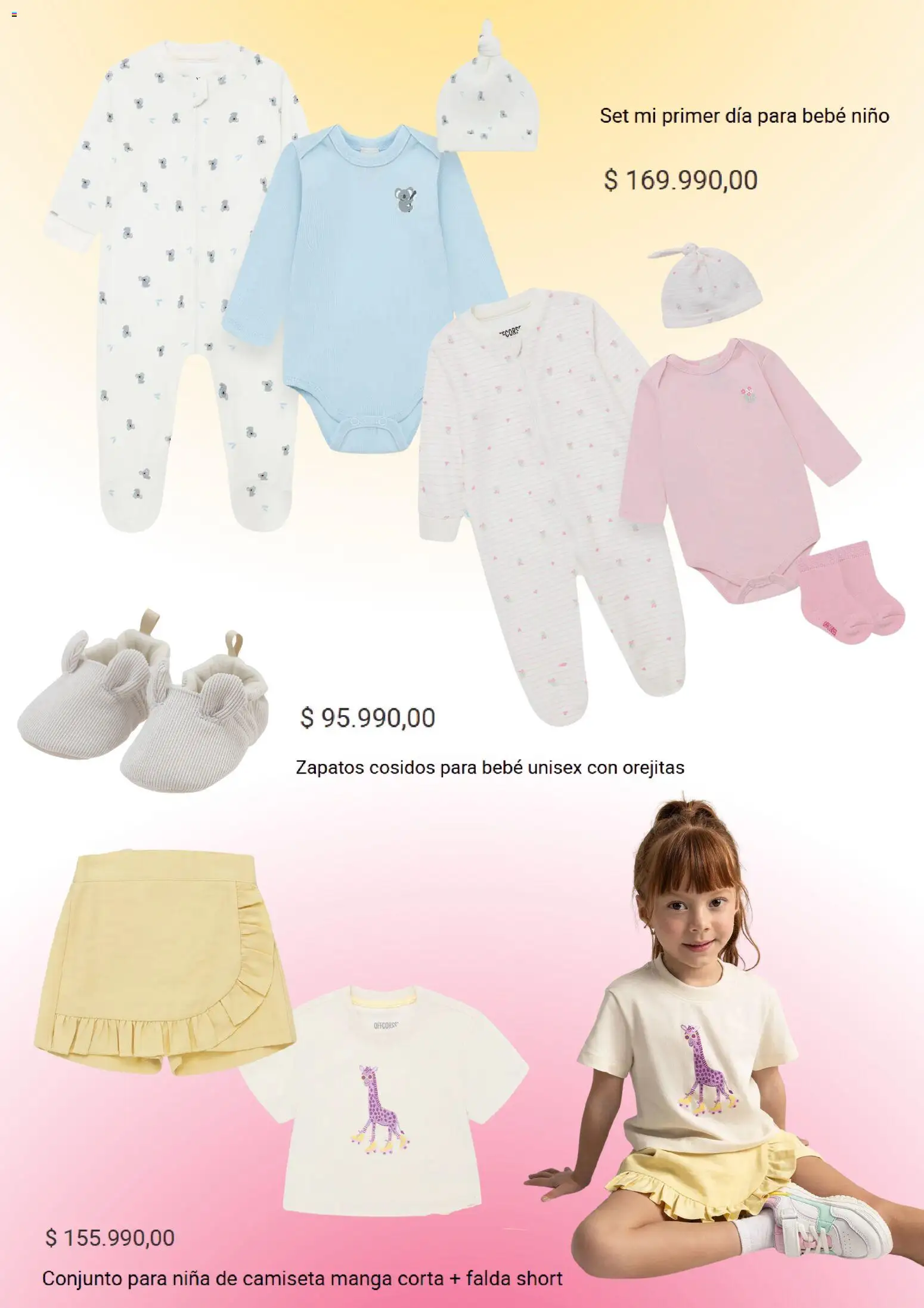 Offcorss revista - valida desde el 01.04.2026 | Página: 4 | Productos: Falda, Short, Conjunto, Zapatos