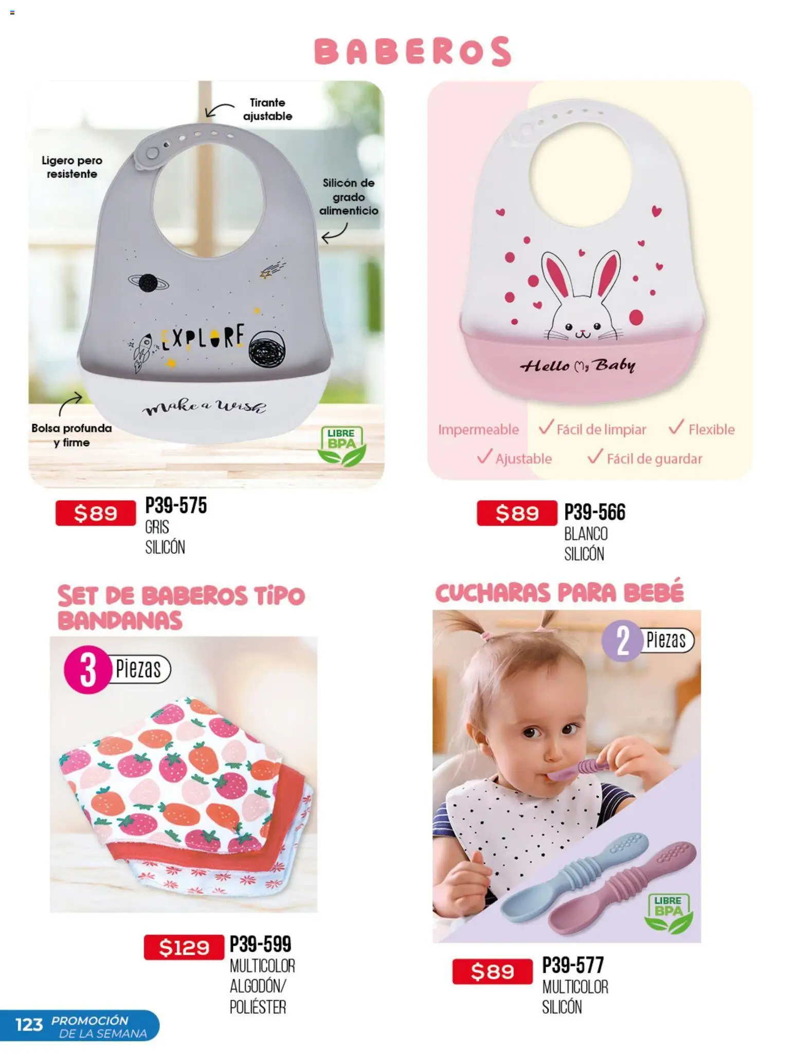 Nuevas ofertas de Cklass válidas en toda la República Mexicana desde el 30.03.2026. ¡Encuentra las mejores ofertas en Cklass catálogo Promo semanal! | Página: 124 | Productos: Bolsa, Flexible