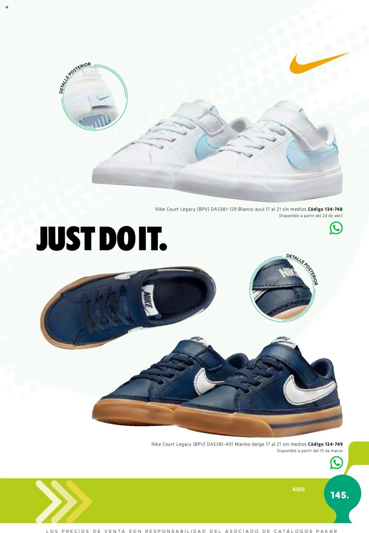 Nuevas ofertas de SC Pakar válidas en toda la República Mexicana desde el 28.02.2025. ¡Encuentra las mejores ofertas en SC Pakar catálogo Premium - Kids! | Página: 145