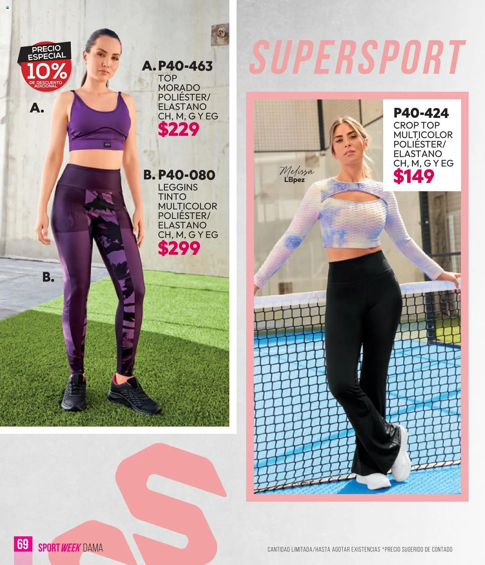 Nuevas ofertas de Cklass válidas en toda la República Mexicana desde el 28.04.2026. ¡Encuentra las mejores ofertas en Cklass catálogo Sportweek! | Página: 70 | Productos: Top