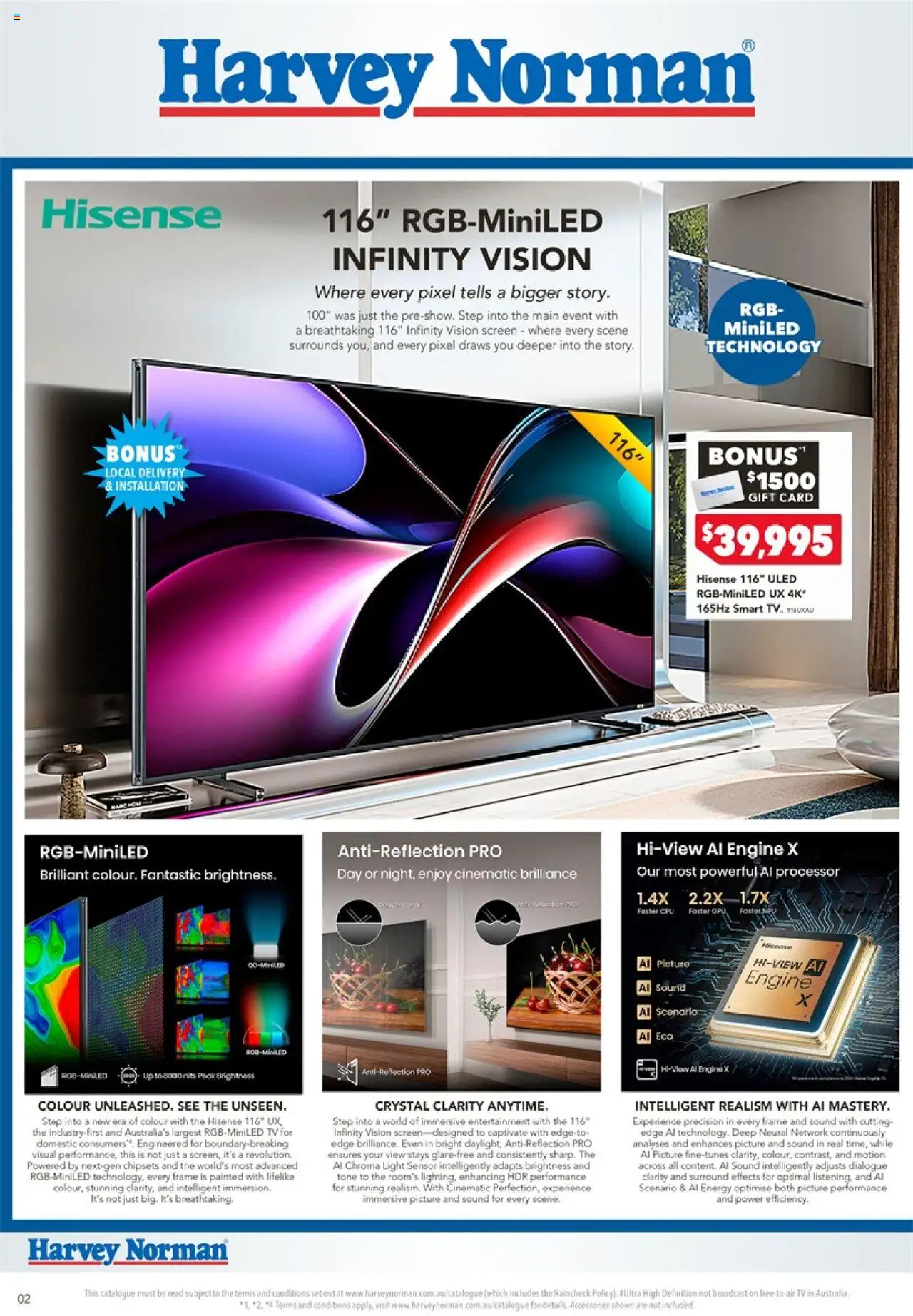 Harvey Norman catalogue - valid from 18.10.2025 | Page: 2 | Products: Picture, Accessories, Tv, Screen