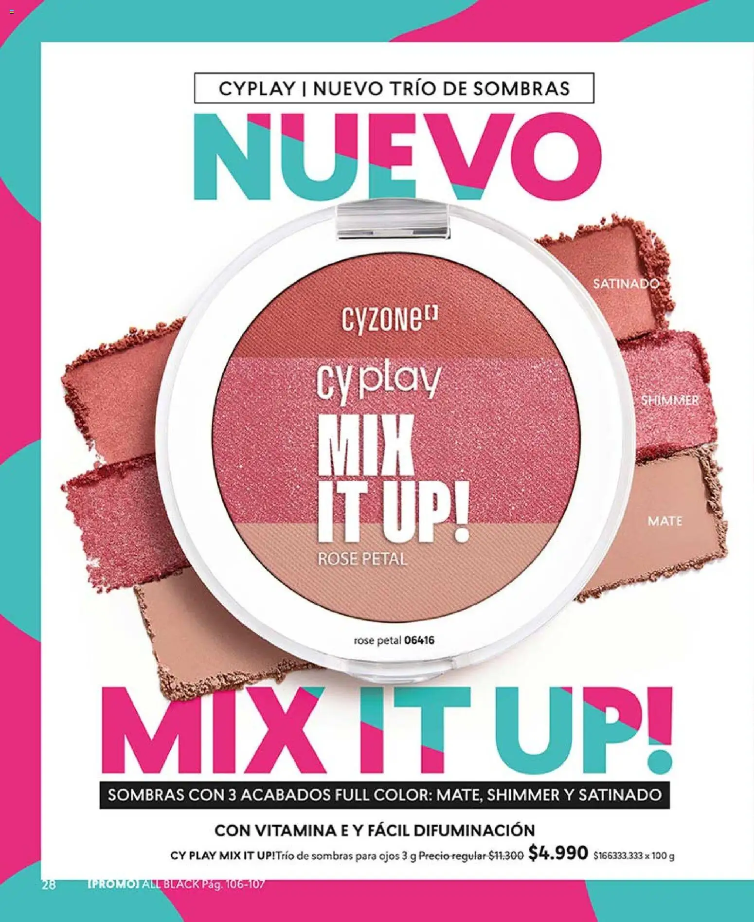 Catálogo CyZone Campaña 6 │ válido desde el 01.04.2026 | Página: 28 | Productos: Mate