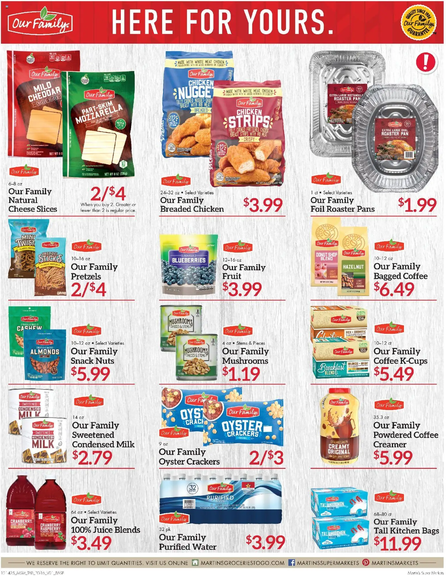 Martin’s Weekly Ad - valid from 14.12.2025 | Page: 16 | Products: Cheese, Nuts, Blueberries, Raspberry