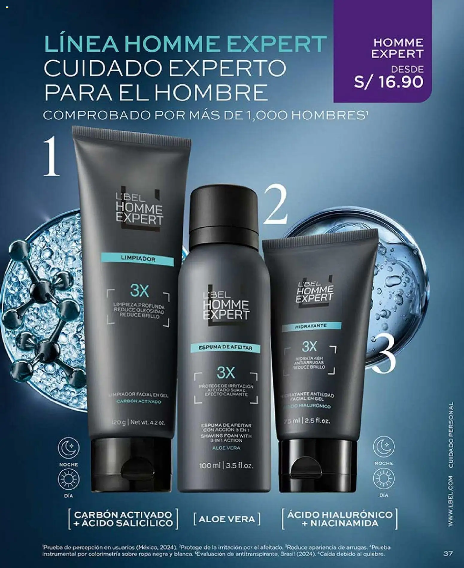 Catálogo L'Bel válido desde 17.01.2026 | Página: 37 | Productos: Espuma de afeitar, Ropa