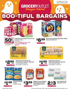 Preview of Grocery Outlet weekly ads valid from 29.10.2025