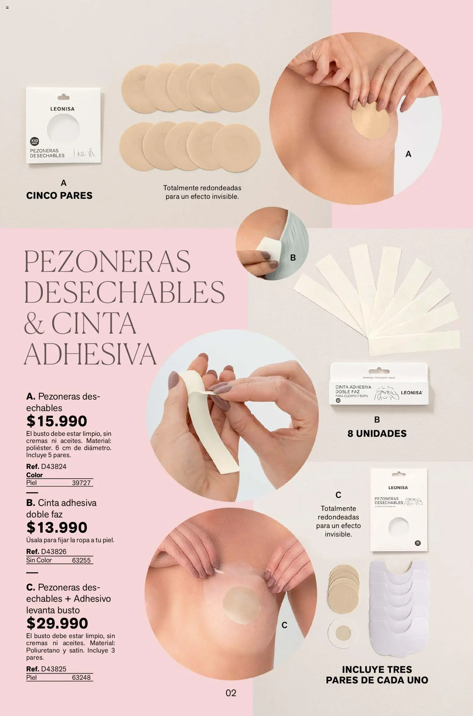 Leonisa revista - valida desde el 01.01.2026 | Página: 2 | Productos: Cinta, Ropa