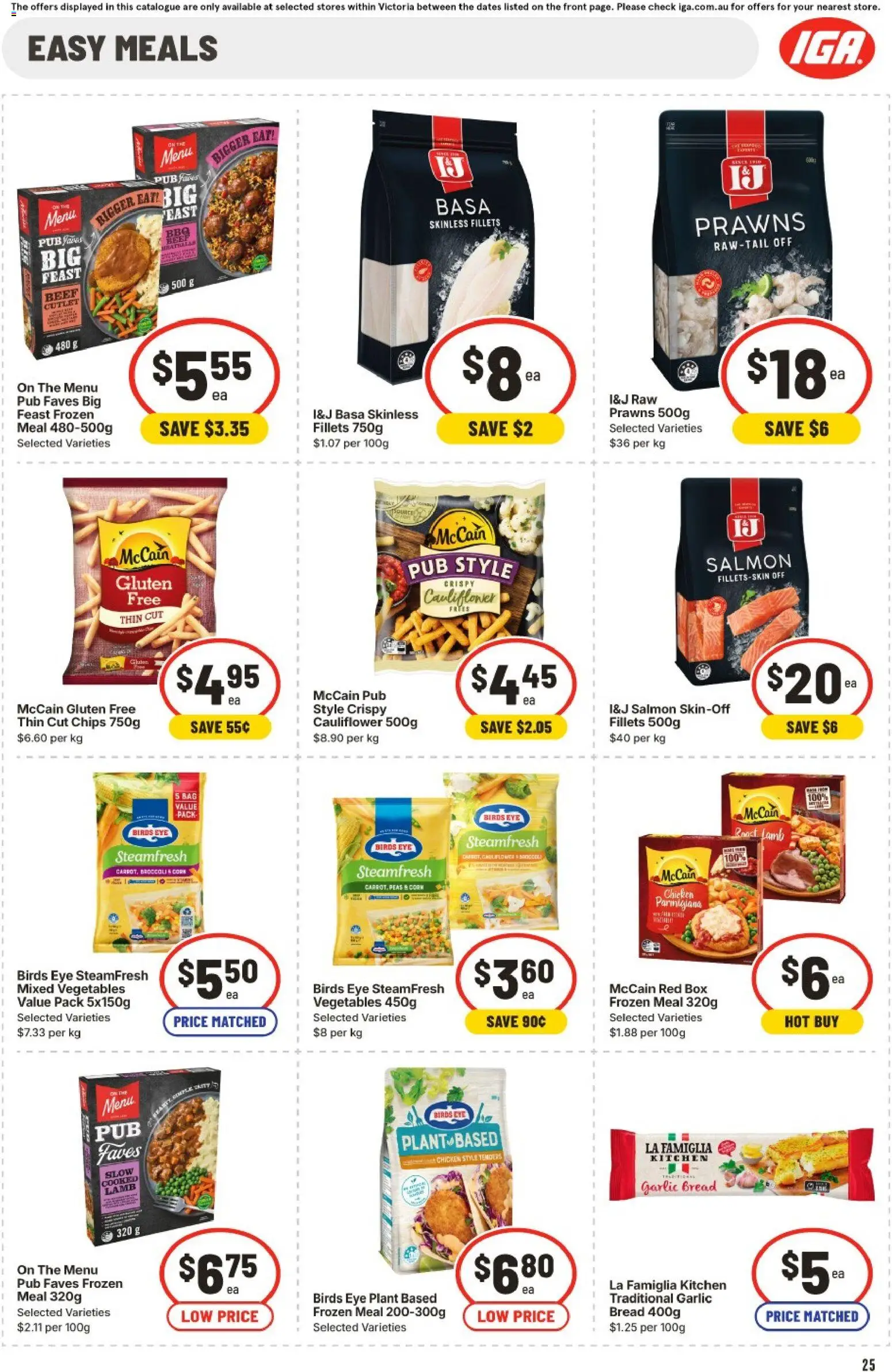 IGA catalogue - valid from 07.01.2026 | Page: 28 | Products: Oil, Chicken, Steak, Tuna