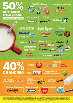 Vista previa Vea - Ofertas fin de semana  válido desde el 10.04.2026 | Página: 5 | Productos: Galletitas, Chicles, Leche, Cerveza