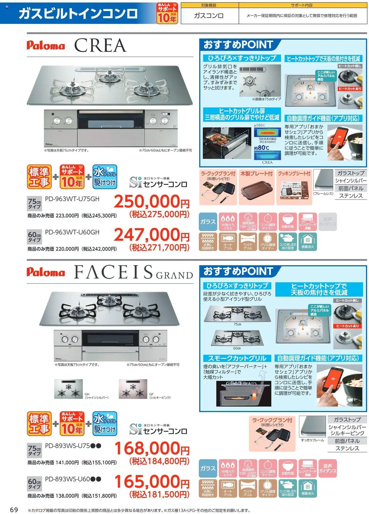{H1} | ページ: 70 | 製品: レンジフード