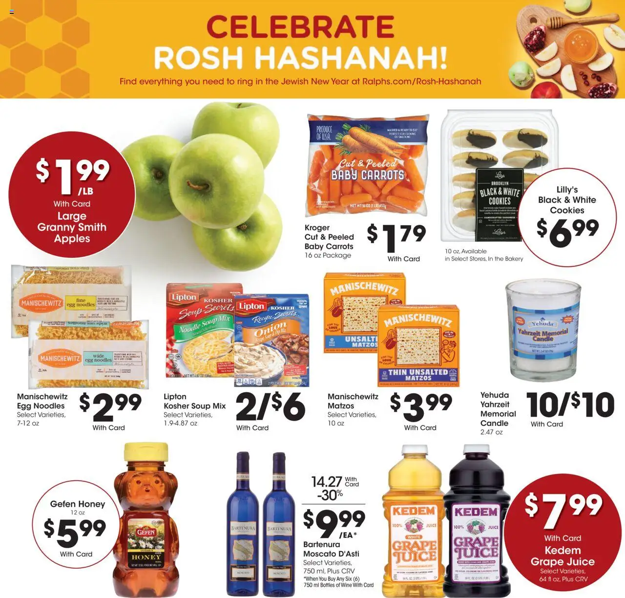 Ralphs Weekly Ad - valid from 10.09.2025 | Page: 13 | Products: Bakery, Ring, Apples, Noodles