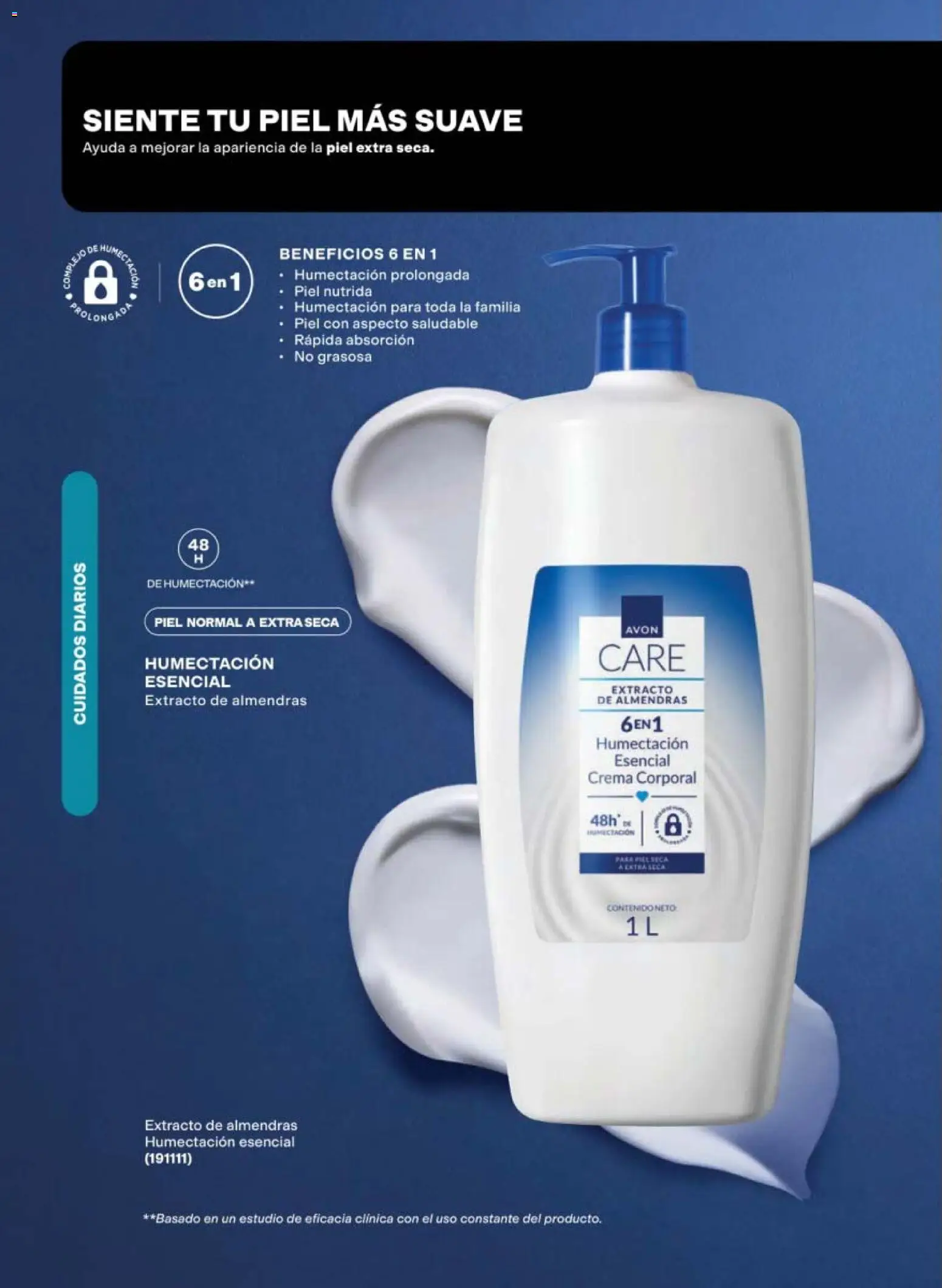 Nuevas ofertas de AVON válidas en toda la República Mexicana desde el 24.04.2026. ¡Encuentra las mejores ofertas en AVON campaña 7 2026! | Página: 160 | Productos: Almendras, Crema, Body, Crema corporal