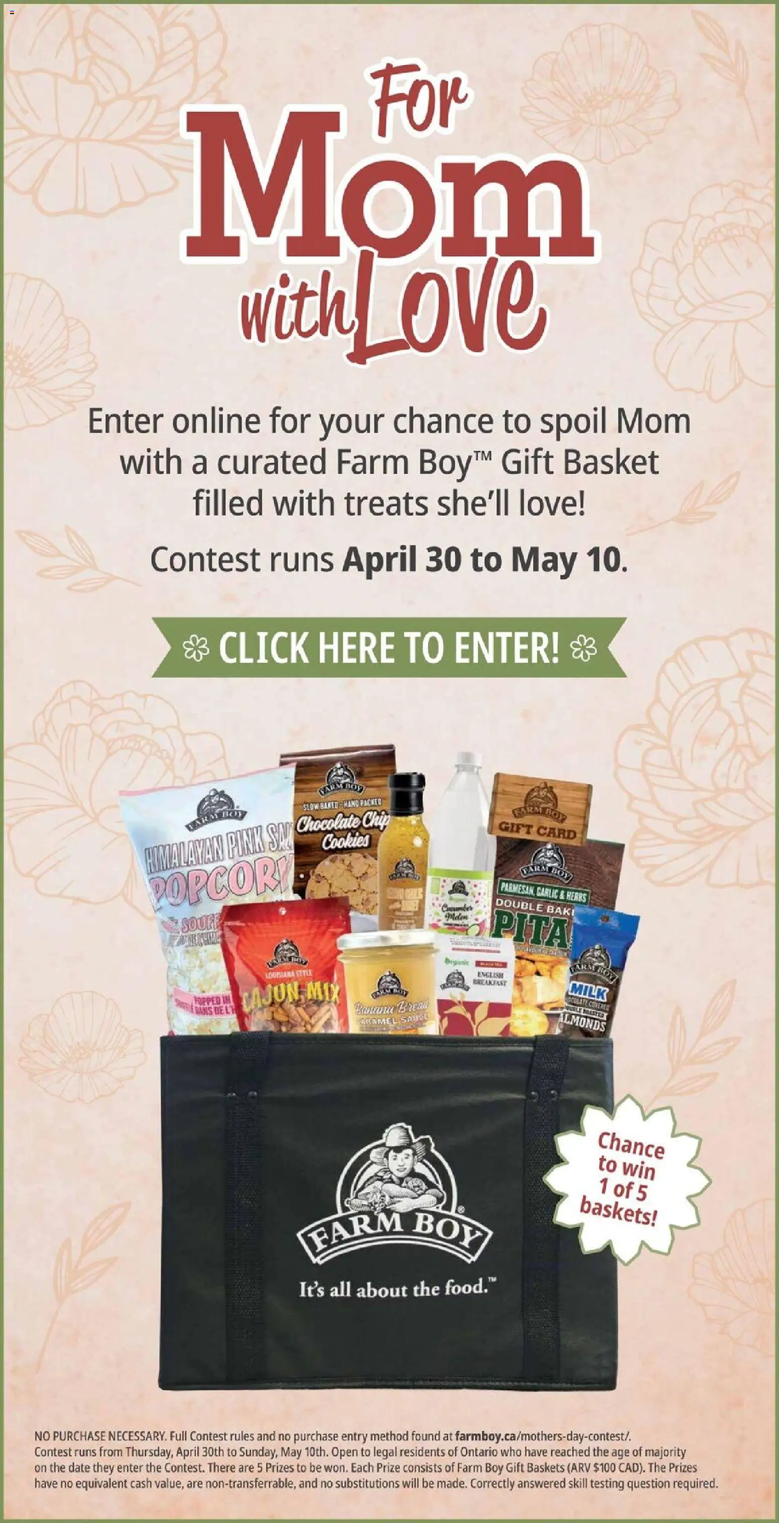 Farm Boy flyer valid from 30.04.2026 | Page: 8 | Products: Cookies, Basket, Milk, Chocolate