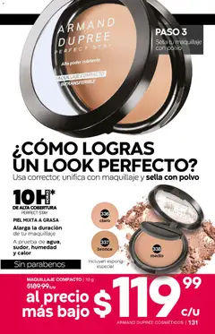 Vista previa de Fuller campaña 21 2026, nuevo folleto de la tienda, válido en México a partir del 21.01.2026 | Página: 131 | Productos: Esponja, Maquillaje, Polvo