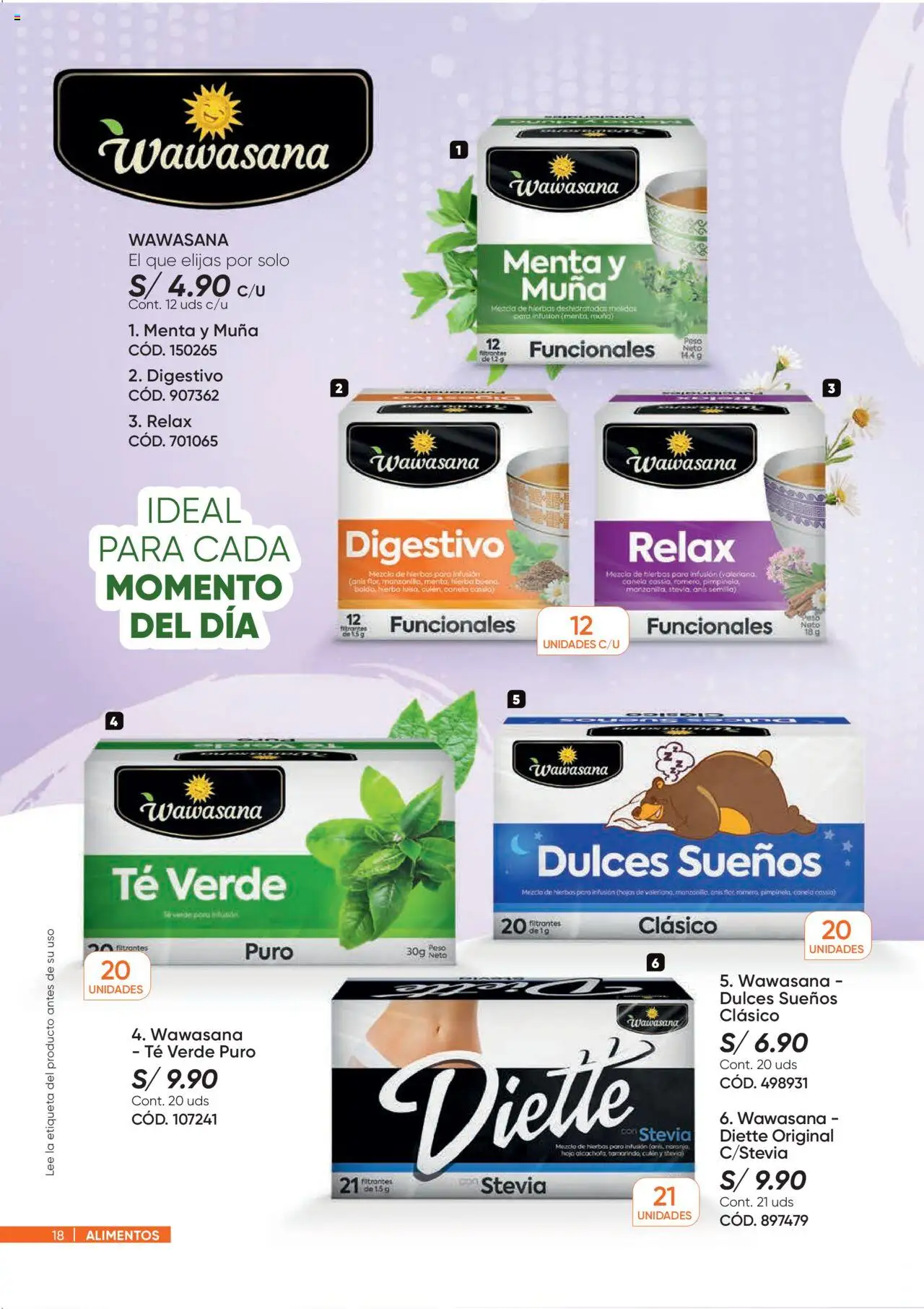 Catálogo Azzorti válido desde 15.09.2025 | Página: 18 | Productos: Té