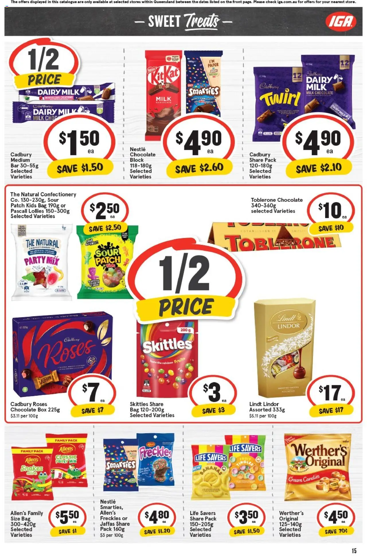 IGA catalogue - valid from 08.10.2025 | Page: 18 | Products: Box, Milk, Dairy, Fruits
