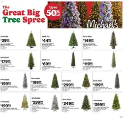 Preview of Michaels weekly ads valid from 31.10.2025