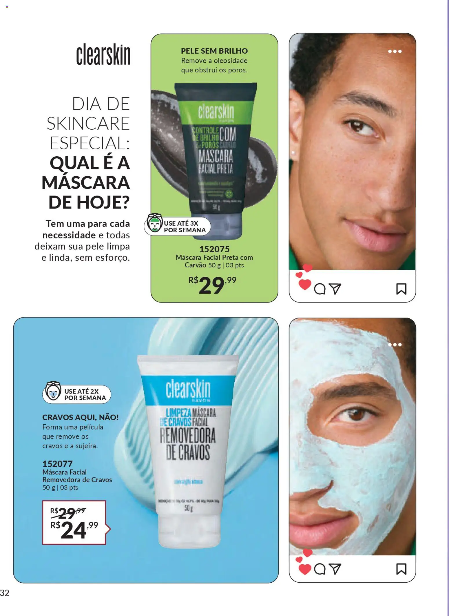 Avon Folheto - válido de 19.12.2025 | Página: 32 | Produtos: Máscara facial