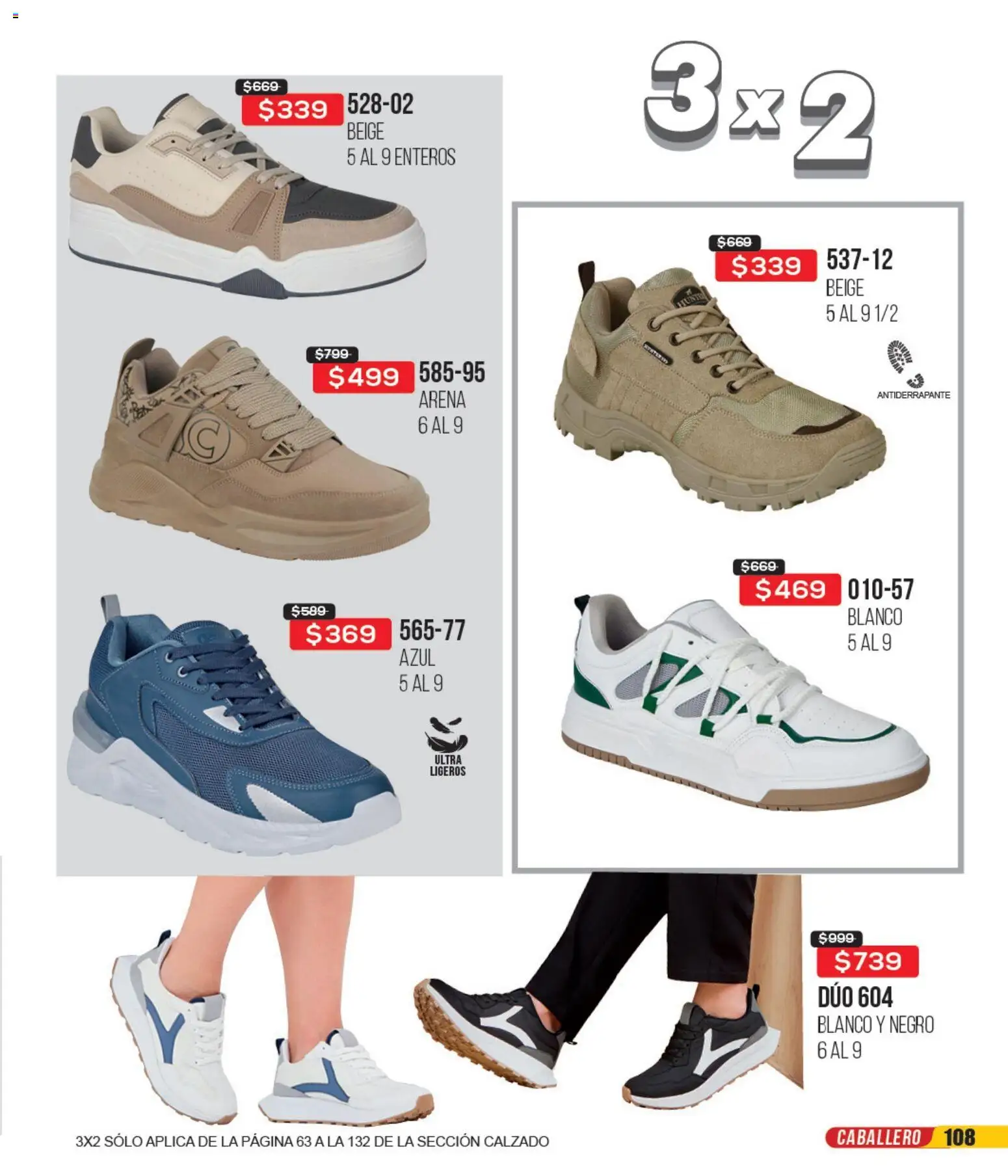 Nuevas ofertas de Cklass válidas en toda la República Mexicana desde el 14.04.2026. ¡Encuentra las mejores ofertas en Cklass catálogo 3X2 Digital Ropa! | Página: 205