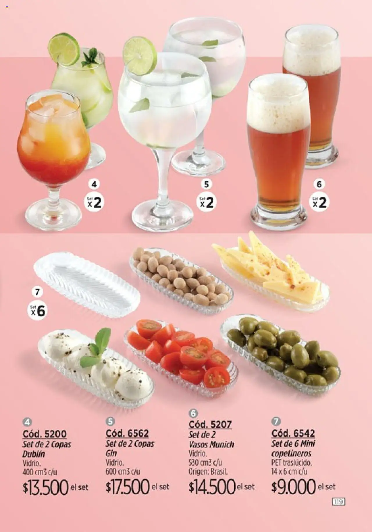 Catálogo Amodil Campaña 14 │ válido desde el 19.08.2025 | Página: 119 | Productos: Vasos