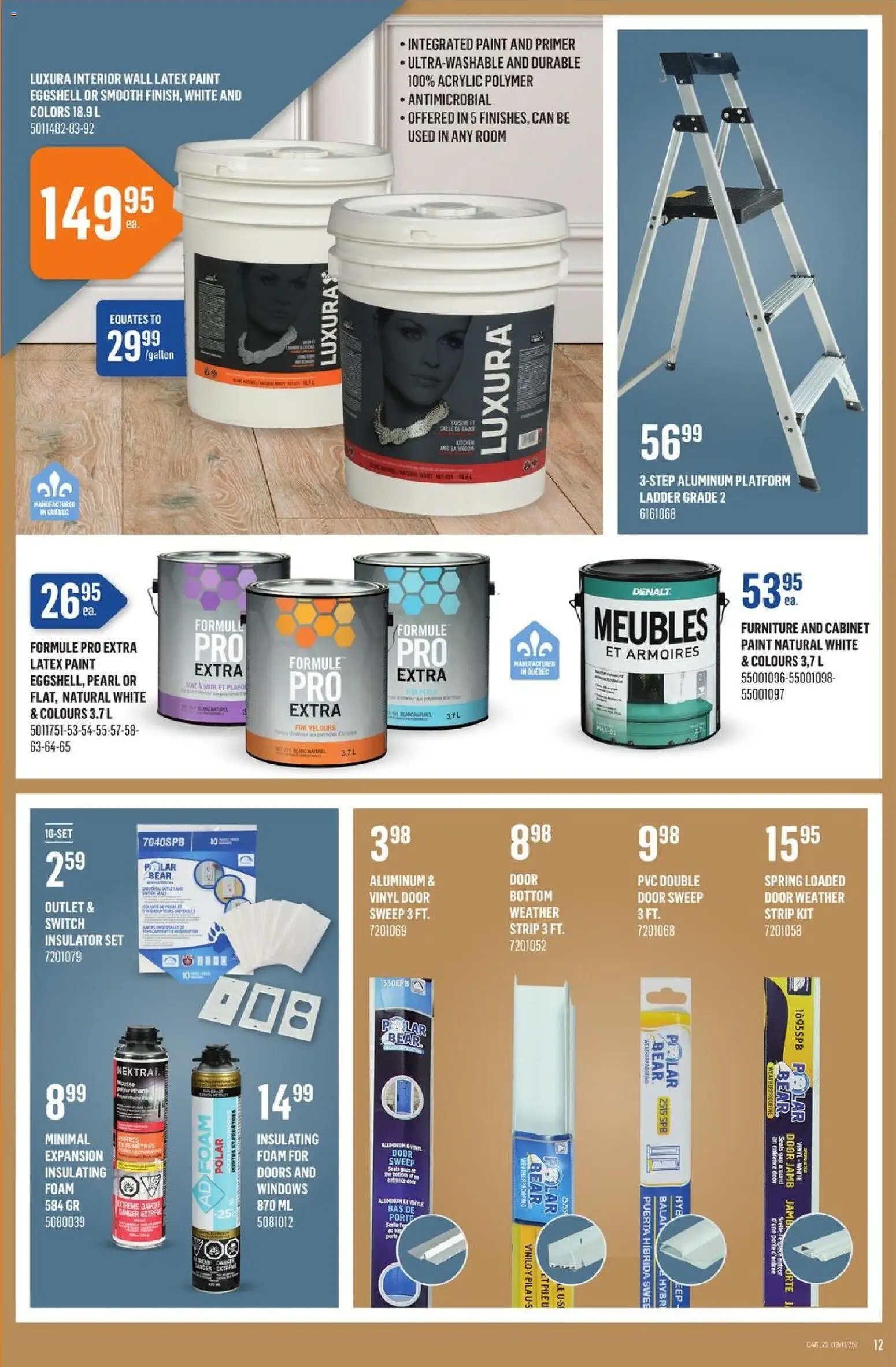 Canac flyer valid from 13.11.2025 | Page: 12 | Products: Hat, Cabinet