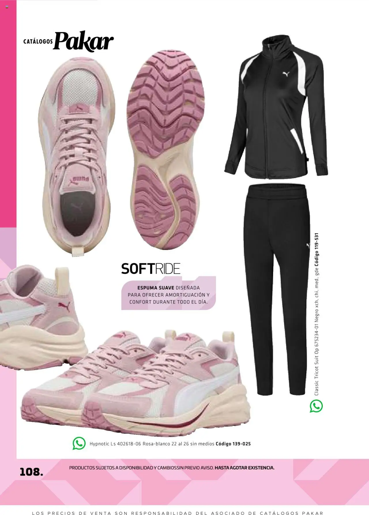 Nuevas ofertas de SC Pakar válidas en toda la República Mexicana desde el 29.08.2025. ¡Encuentra las mejores ofertas en SC Pakar - Catálogo Otoño Women! | Página: 108 | Productos: Espuma