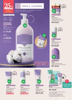 O Boticário - Ciclo 03/2026 - Pré-Visualização do folheto da loja O Boticário, válido de 09.02.2026 | Página: 14 | Produtos: Caixa, Creme, Algodão, Body