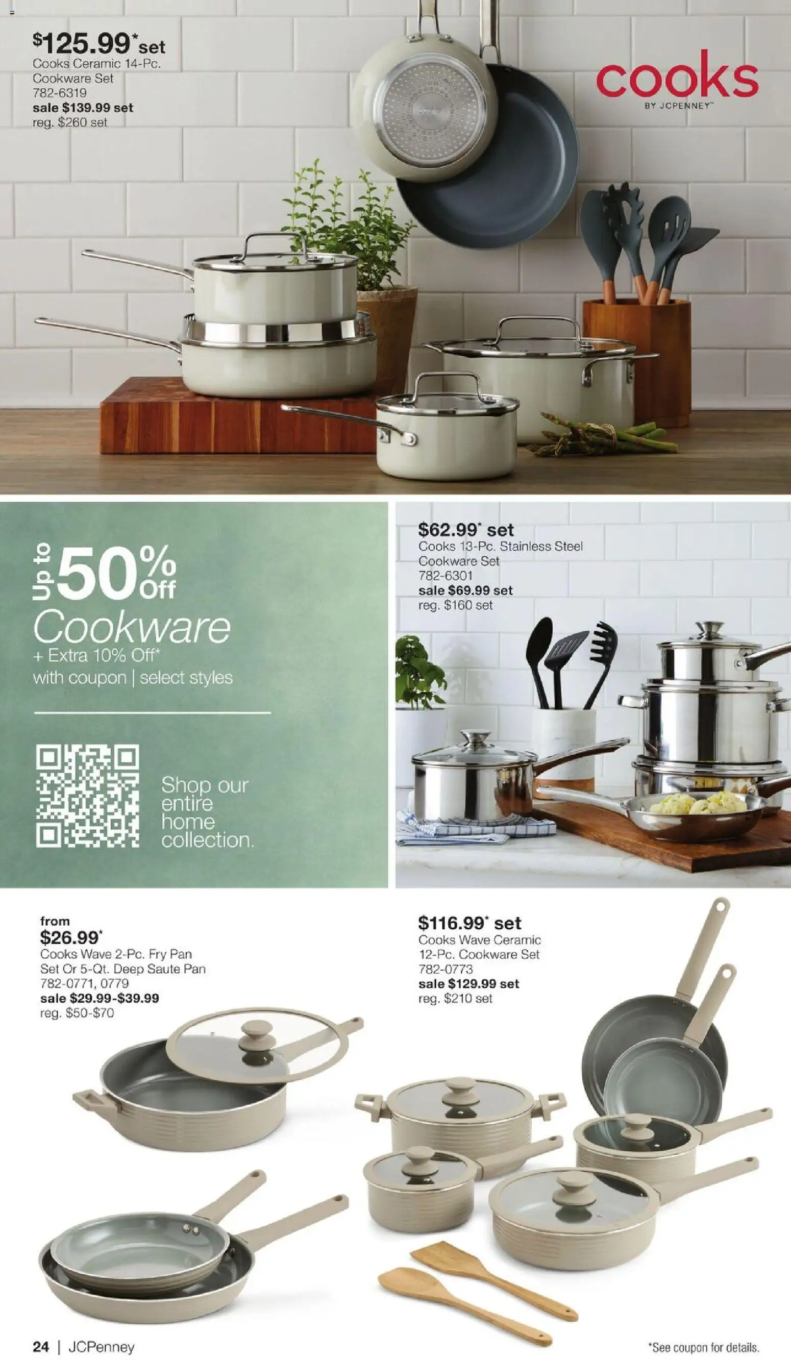 JCPenney Our Biggest Home Sale of the Season - valid from 23.03.2026 | Page: 23 | Products: Pan