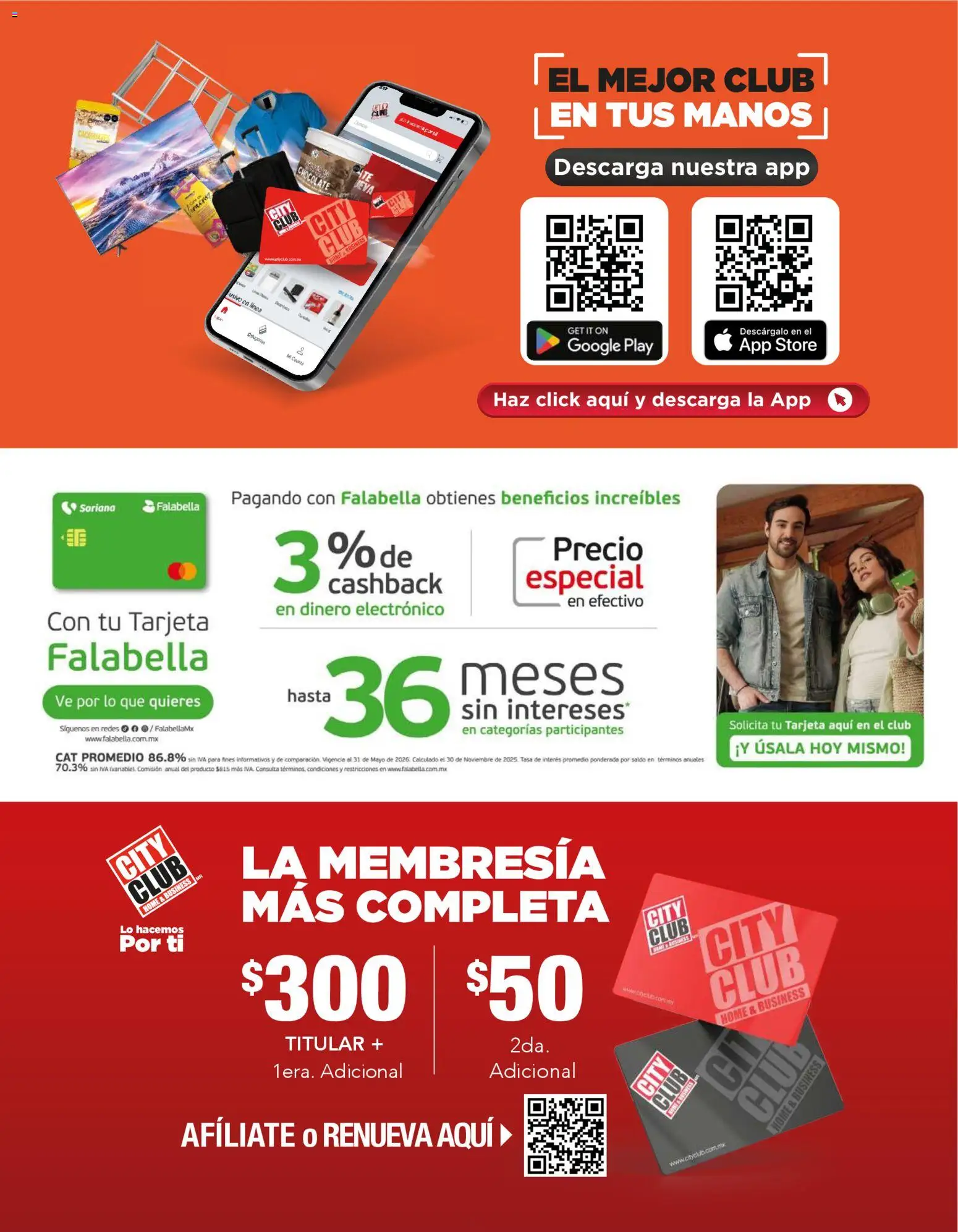 Nuevas ofertas de City Club válidas en toda la República Mexicana desde el 01.01.2026. ¡Encuentra las mejores ofertas en City Club catálogo! | Página: 48