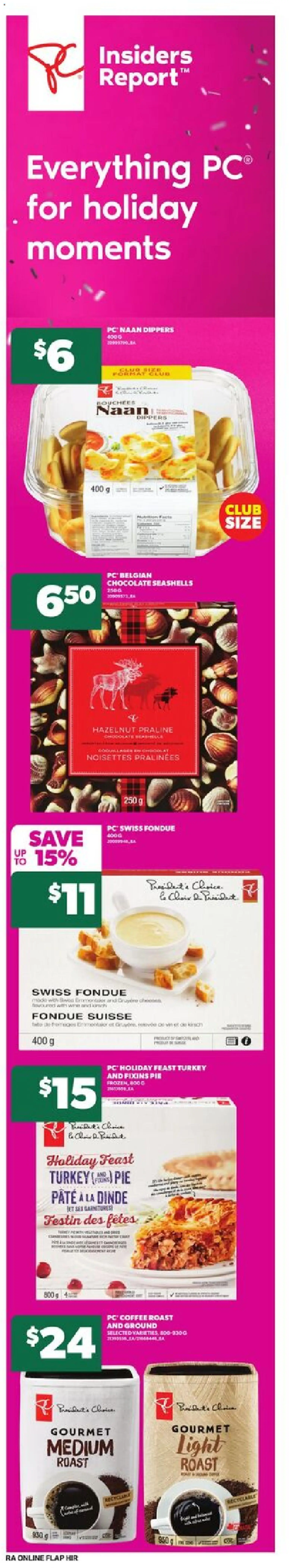 Atlantic Superstore flyer valid from 20.11.2025 | Page: 8 | Products: PC, Turkey, Chocolate