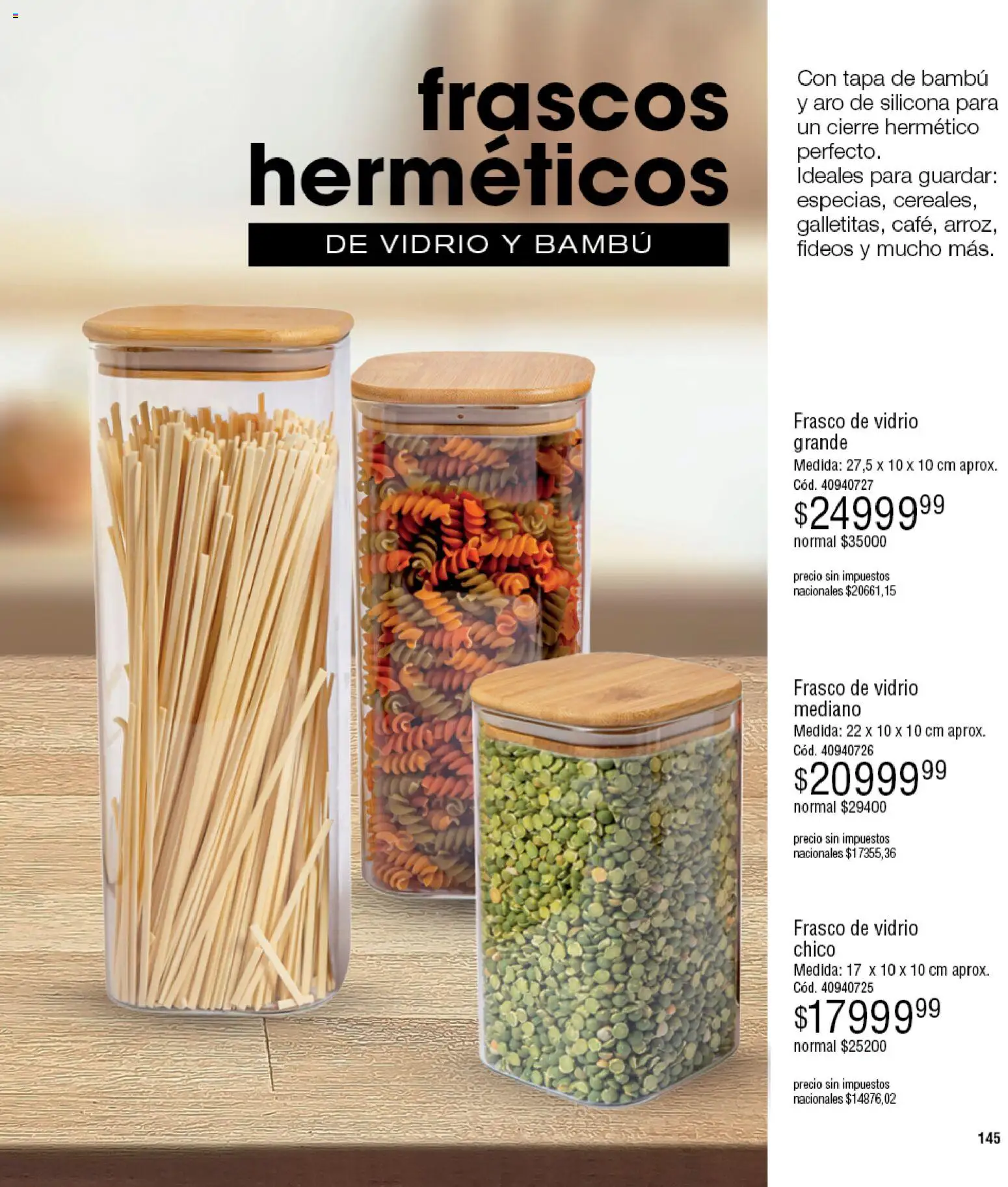 Millanel - Catálogo │ válido desde el 02.03.2026 | Página: 145 | Productos: Frasco, Fideos