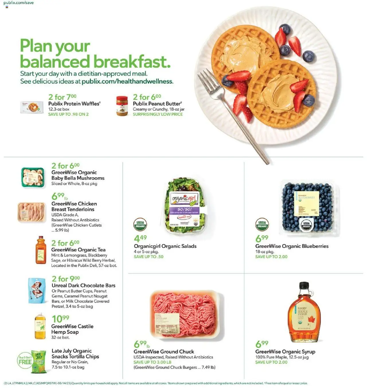 Publix Weekly Ad - valid from 13.08.2025 | Page: 2 | Products: Box, Chocolate, Chips, Lime