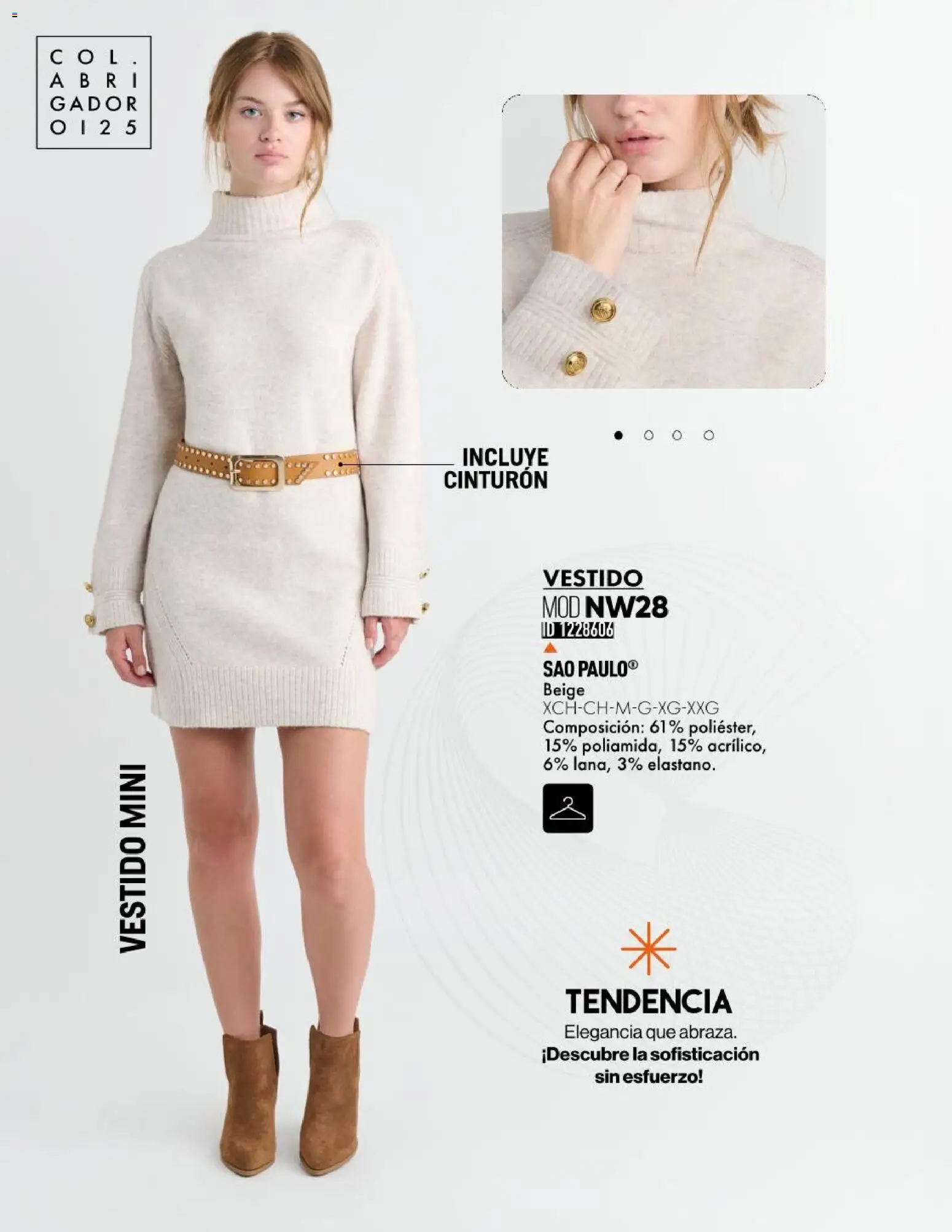 Nuevas ofertas de Price Shoes válidas en toda la República Mexicana desde el 03.11.2025. ¡Encuentra las mejores ofertas en Price Shoes catálogo Abrigador! | Página: 264 | Productos: Cinturón, Vestido