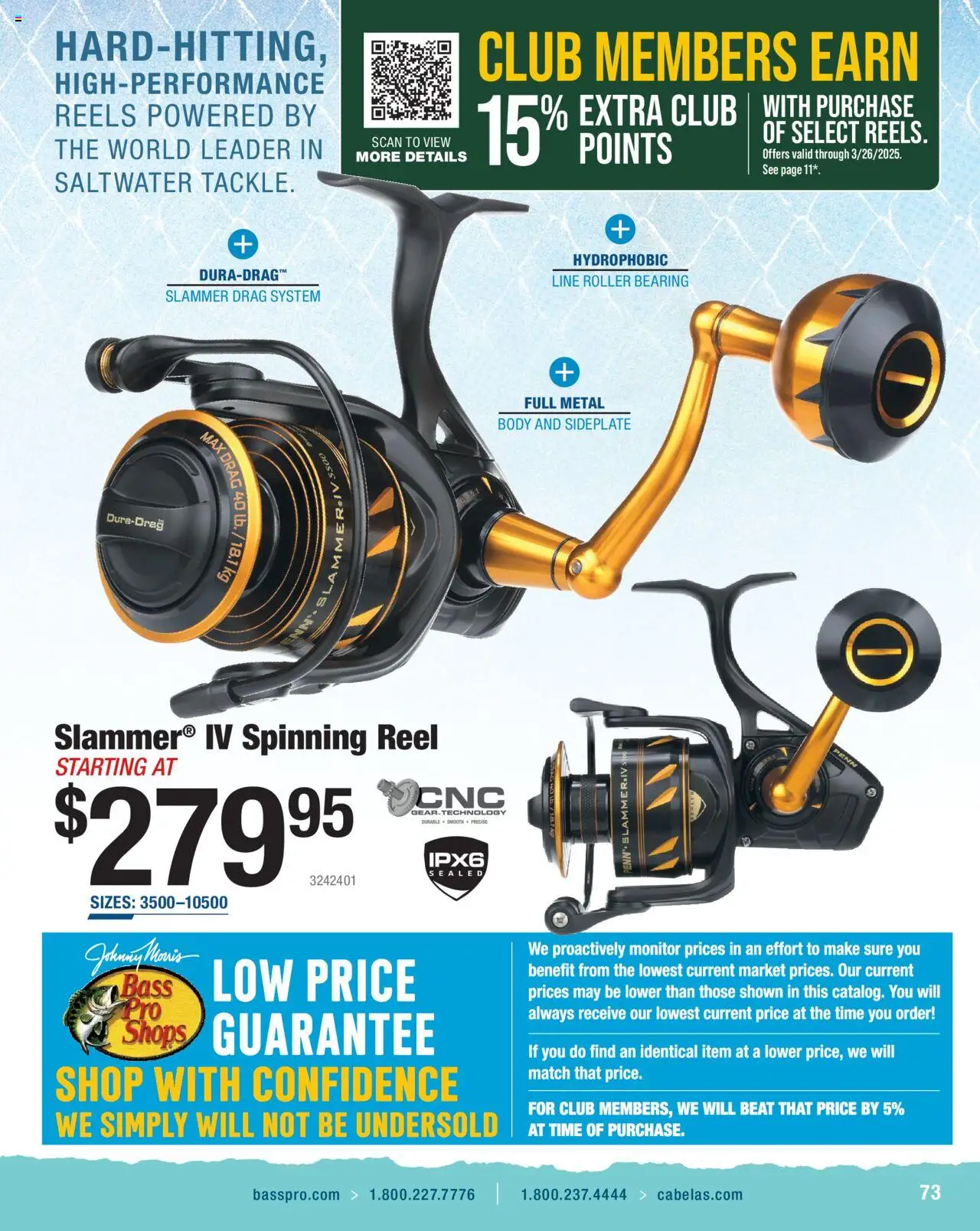 Cabela's Saltwater Specialist 25 - valid from 01.01.2025 | Page: 73 | Products: Monitor