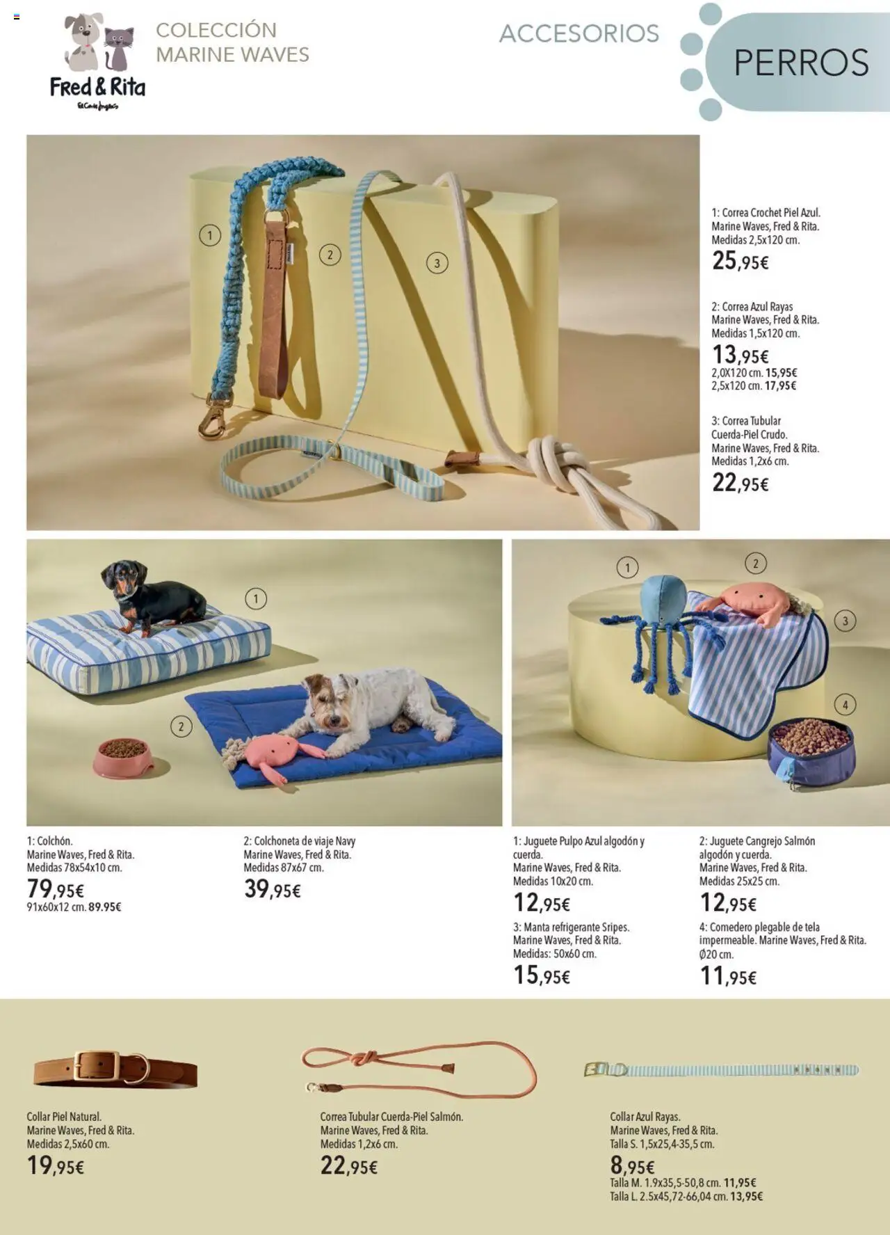 Nuevas ofertas de El Corte Inglés válidas en toda la República Mexicana desde el 01.08.2025. ¡Encuentra las mejores ofertas en El Corte Inglés - Catálogo Mascotas Agosto! | Página: 3 | Productos: Colchoneta, Algodón, Collar