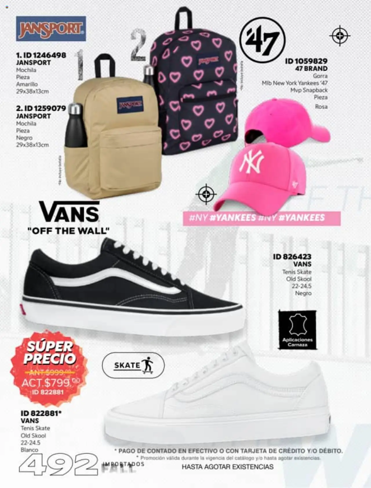 Nuevas ofertas de Price Shoes válidas en toda la República Mexicana desde el 18.08.2025. ¡Encuentra las mejores ofertas en Price Shoes - Catálogo Fall Importados! | Página: 492 | Productos: Tenis, Gorra, Mochila