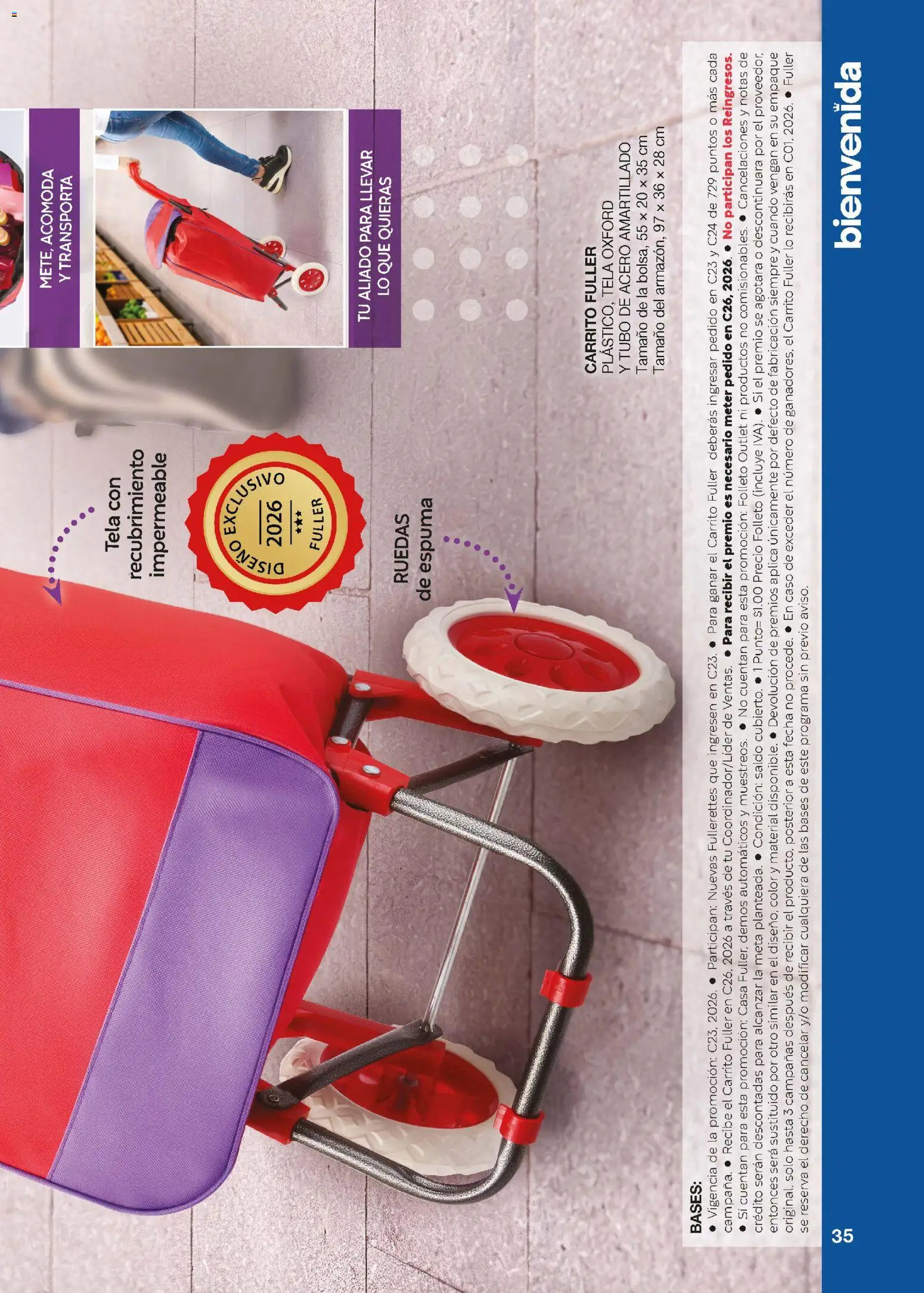 Nuevas ofertas de Fuller válidas en toda la República Mexicana desde el 18.02.2026. ¡Encuentra las mejores ofertas en Fuller Revista Gana Más C23! | Página: 35
