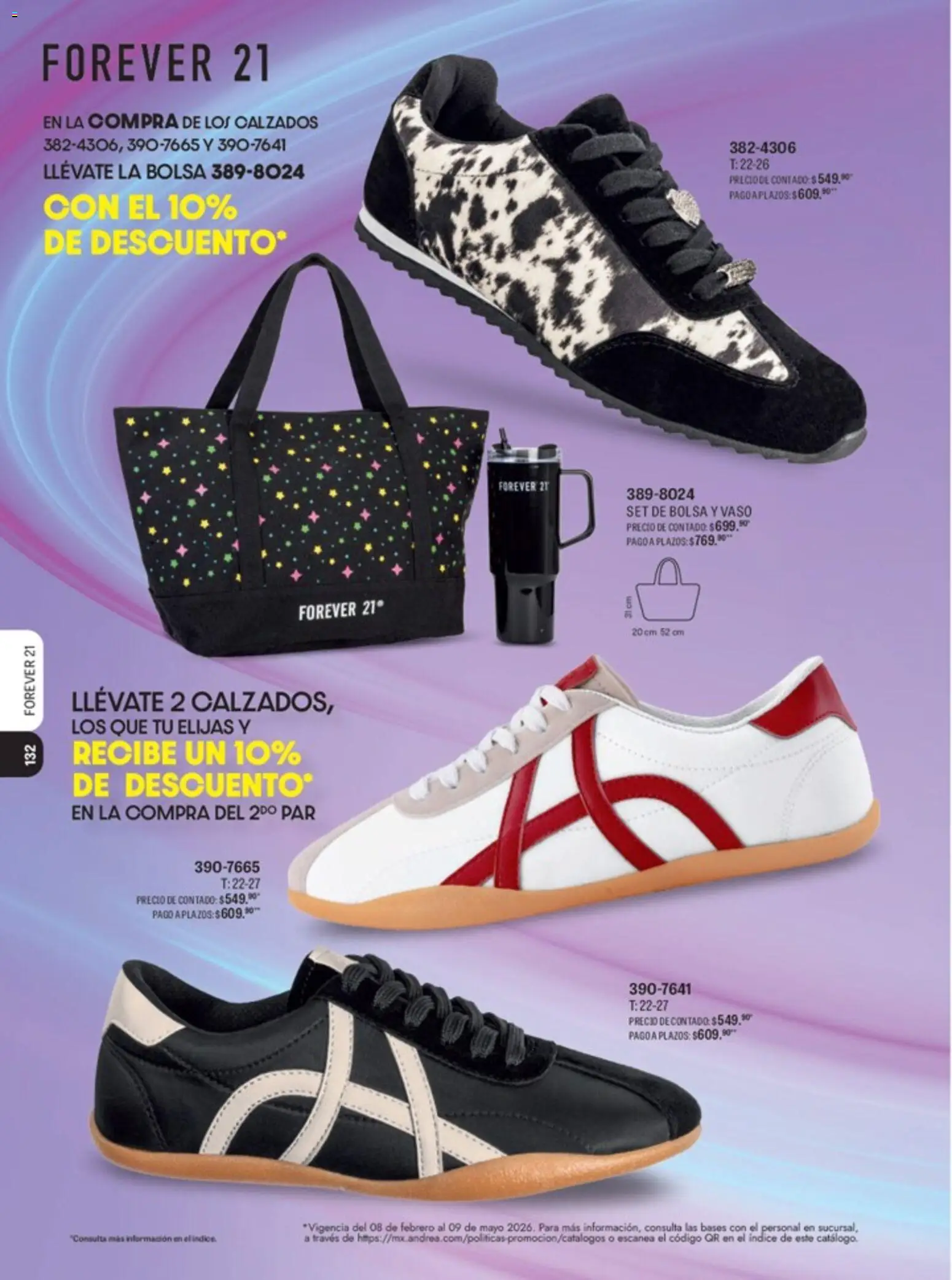 Nuevas ofertas de Andrea válidas en toda la República Mexicana desde el 15.04.2026. ¡Encuentra las mejores ofertas en Andrea catálogo Lo mejor en marcas! | Página: 101 | Productos: Bolsa