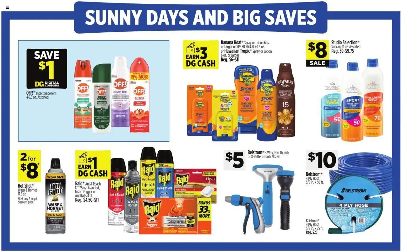 Dollar General Weekly Ad - TX - valid from 10.08.2025 | Page: 7 | Products: Fragrance, Sunscreen, Fan