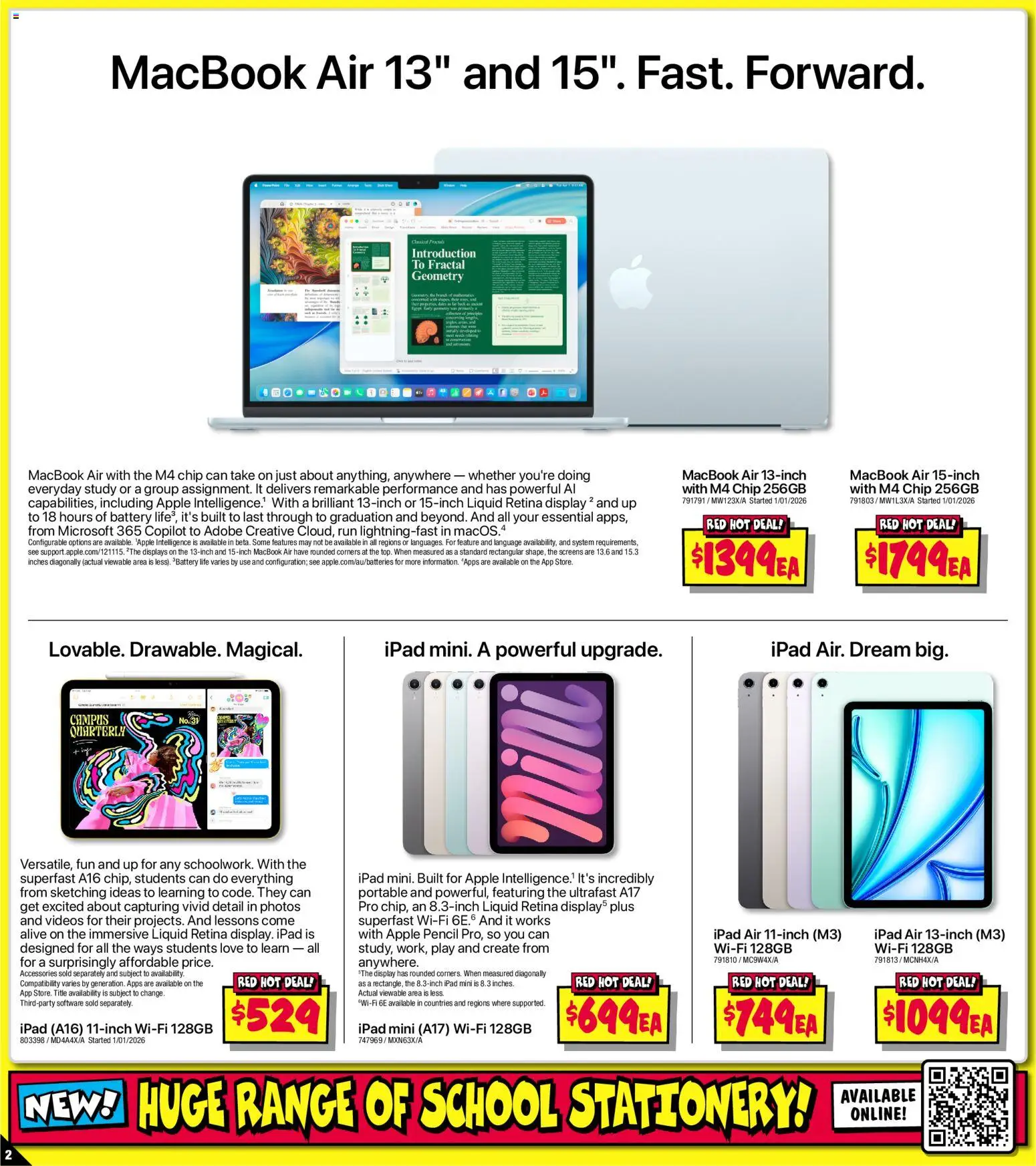 JB Hi-Fi catalogue - valid from 08.01.2026 | Page: 2 | Products: Battery, Accessories, Portable, Pencil