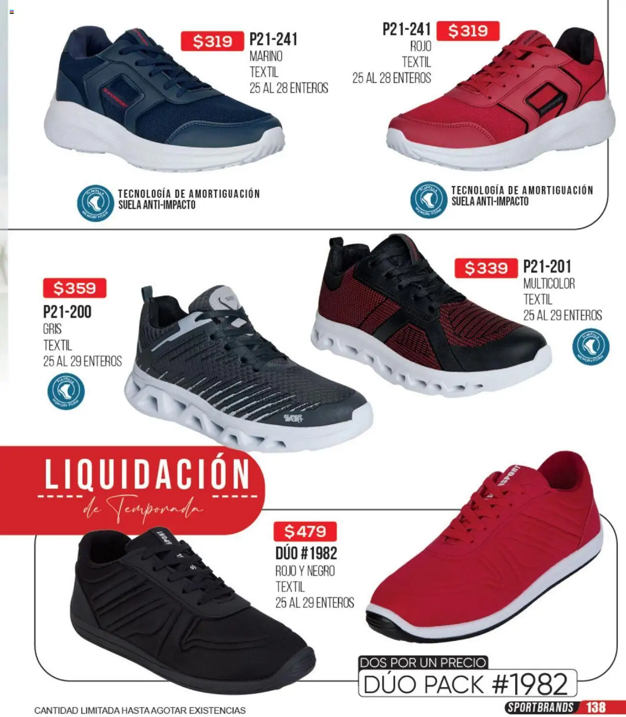 Nuevas ofertas de Cklass válidas en toda la República Mexicana desde el 09.09.2025. ¡Encuentra las mejores ofertas en Cklass - Catálogo Liquidacion Calzado! | Página: 139