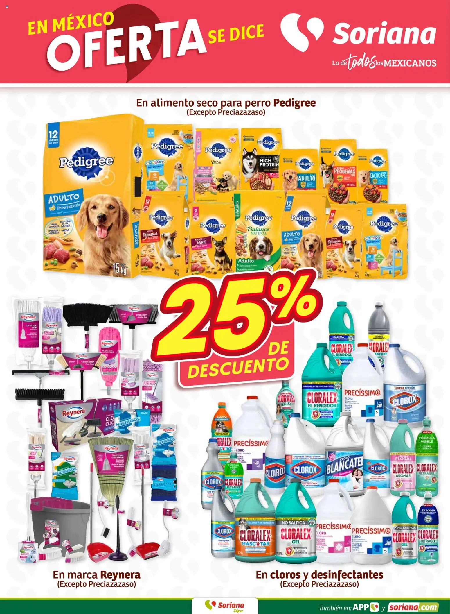 Nuevas ofertas de Soriana válidas en toda la República Mexicana desde el 16.01.2026. ¡Encuentra las mejores ofertas en Soriana - Fin de Semana Súper: Saltillo y Torreón! | Página: 2 | Productos: Cloro