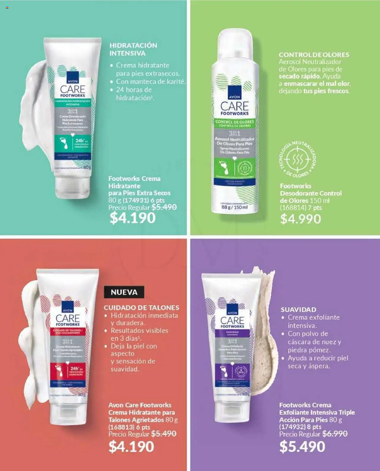 Catálogo Avon Campaña 12 │ válido desde el 09.07.2025 | Página: 105 | Productos: Nuez, Polvo, Manteca, Crema