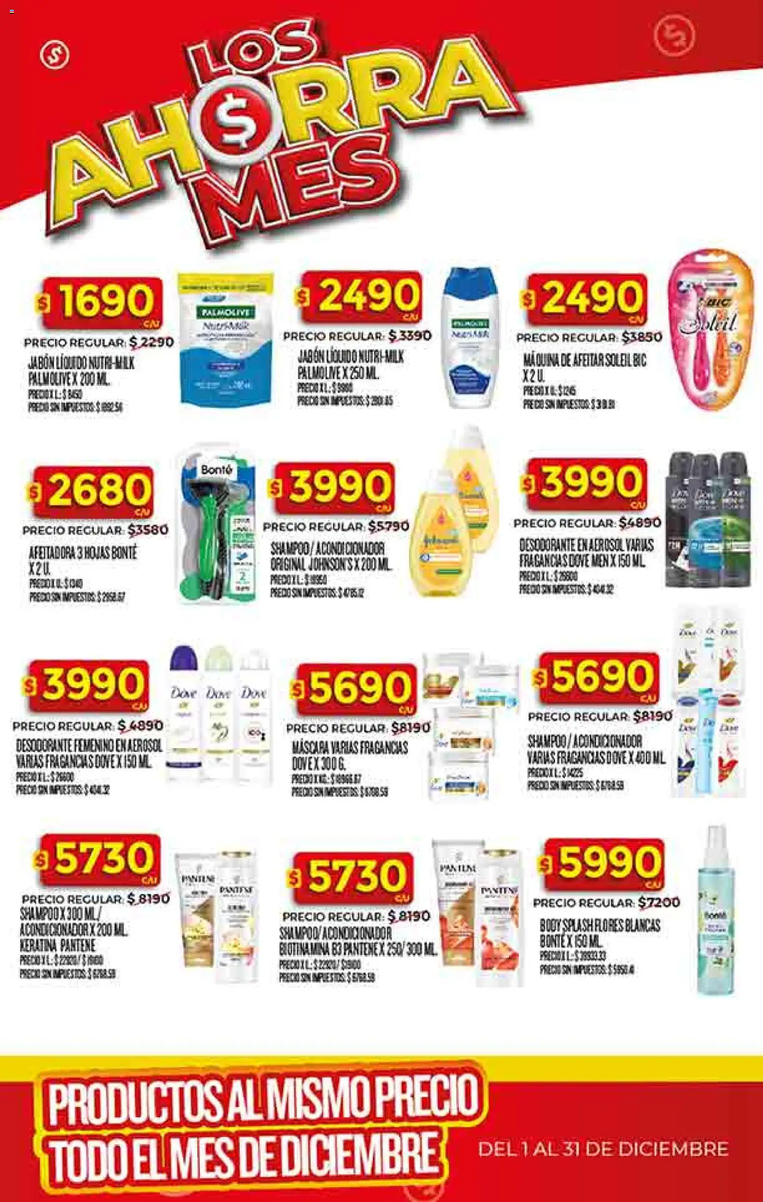 Dia - Ofertas - Salta y Jujuy │ válido desde el 10.12.2025 | Página: 35 | Productos: Body, Maquina de afeitar, Jabón, Desodorante