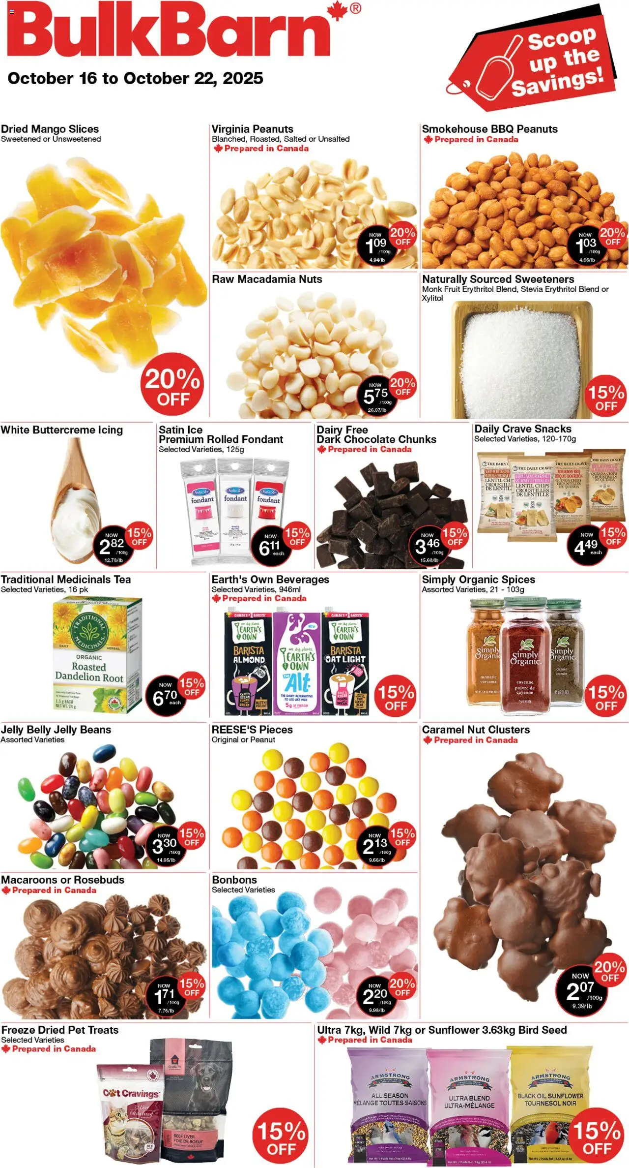 Bulk Barn flyer valid from 16.10.2025 | Page: 1