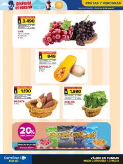 Vista previa Carrefour - Frutas y Verduras  válido desde el 09.03.2026