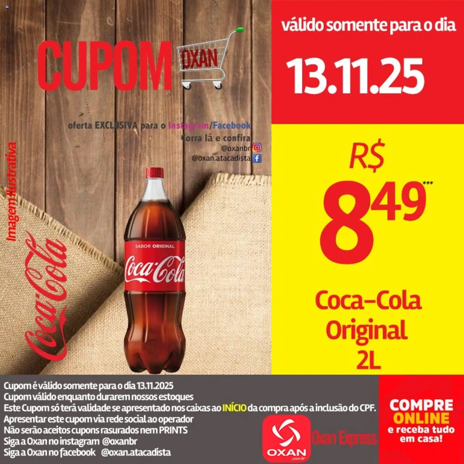 Oxan Atacadista Folheto - válido de 13.11.2025 | Página: 14 | Produtos: Cola