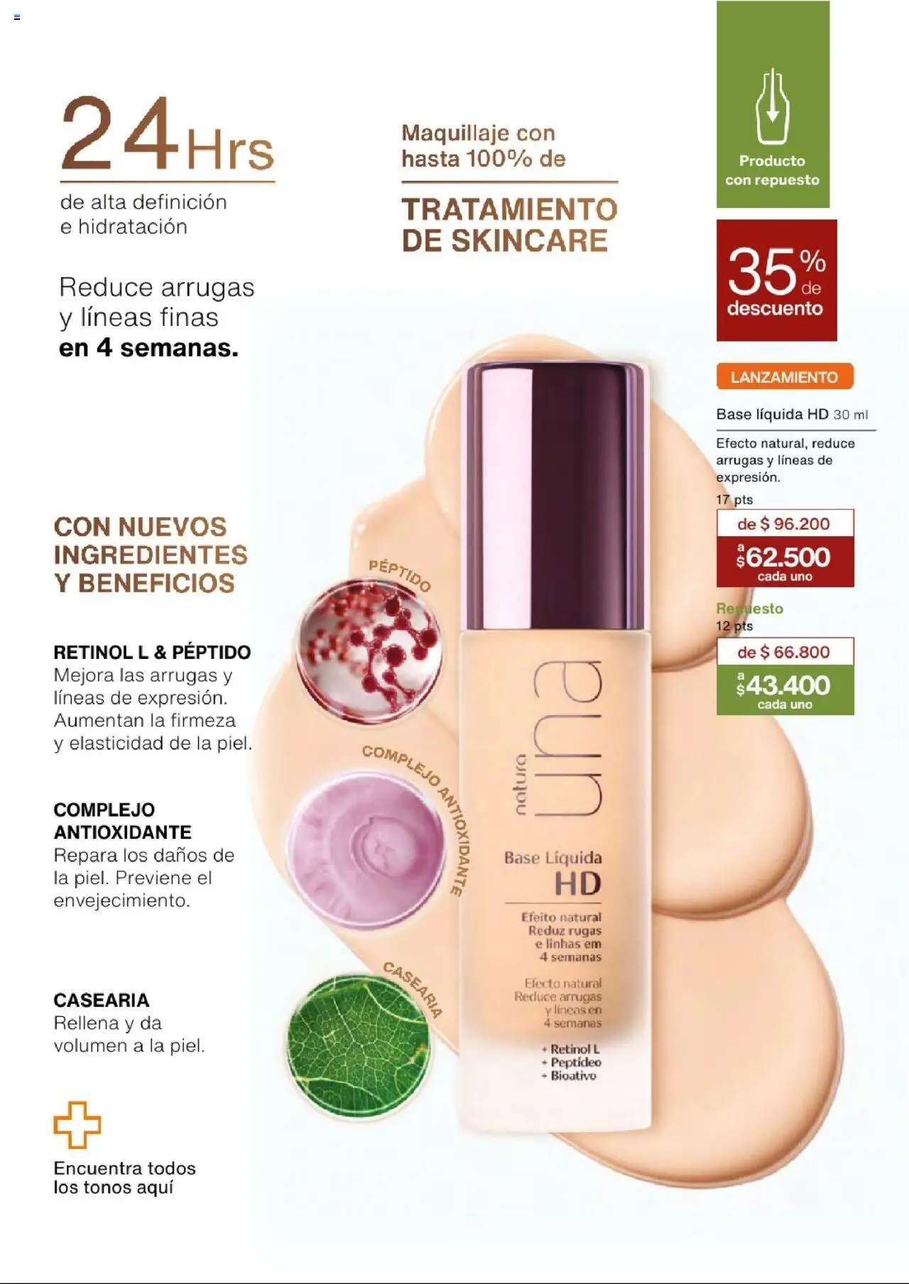 Natura revista - valida desde el 24.09.2025 | Página: 62 | Productos: Maquillaje