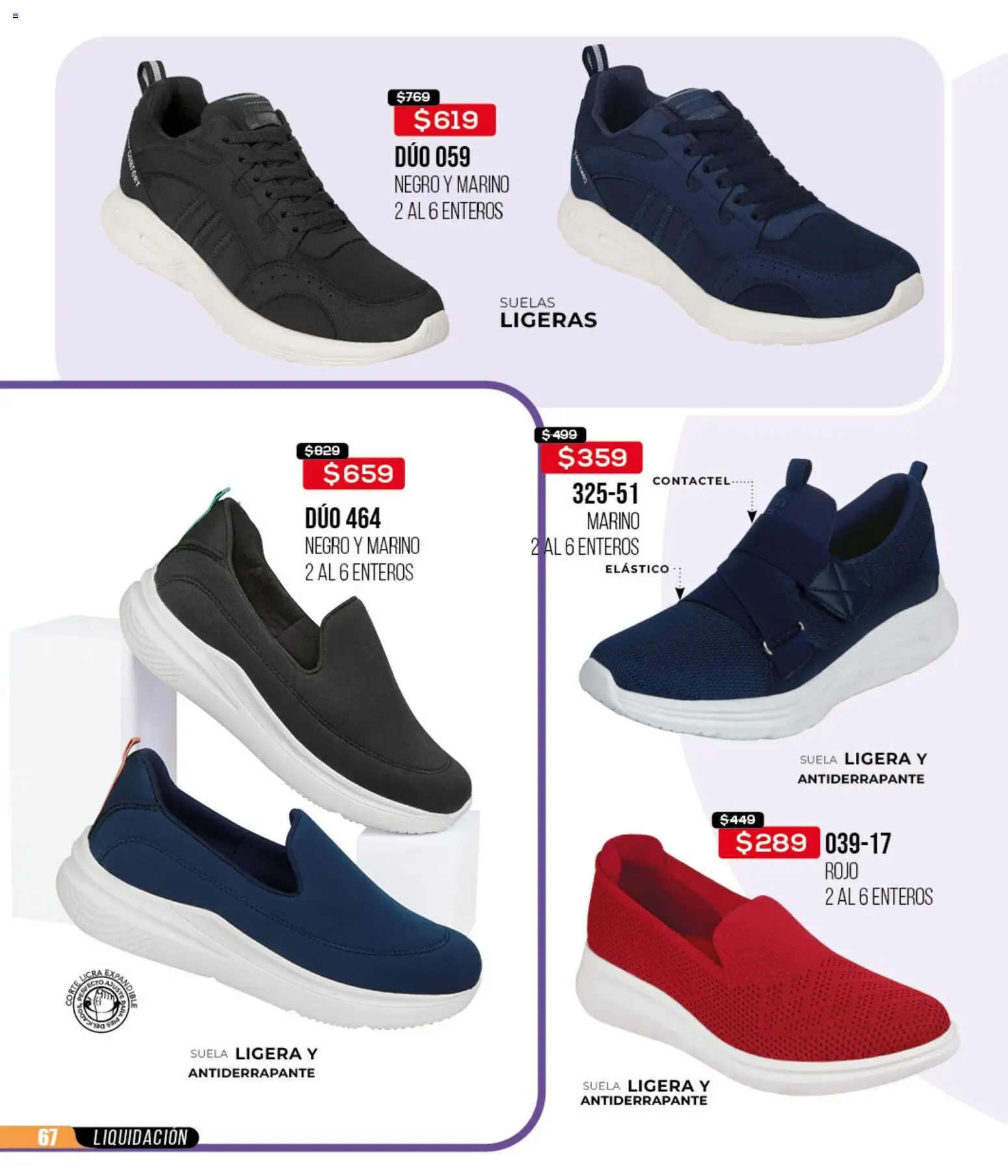 Nuevas ofertas de Cklass válidas en toda la República Mexicana desde el 18.03.2026. ¡Encuentra las mejores ofertas en Cklass catálogo Liquidación total calzado! | Página: 68