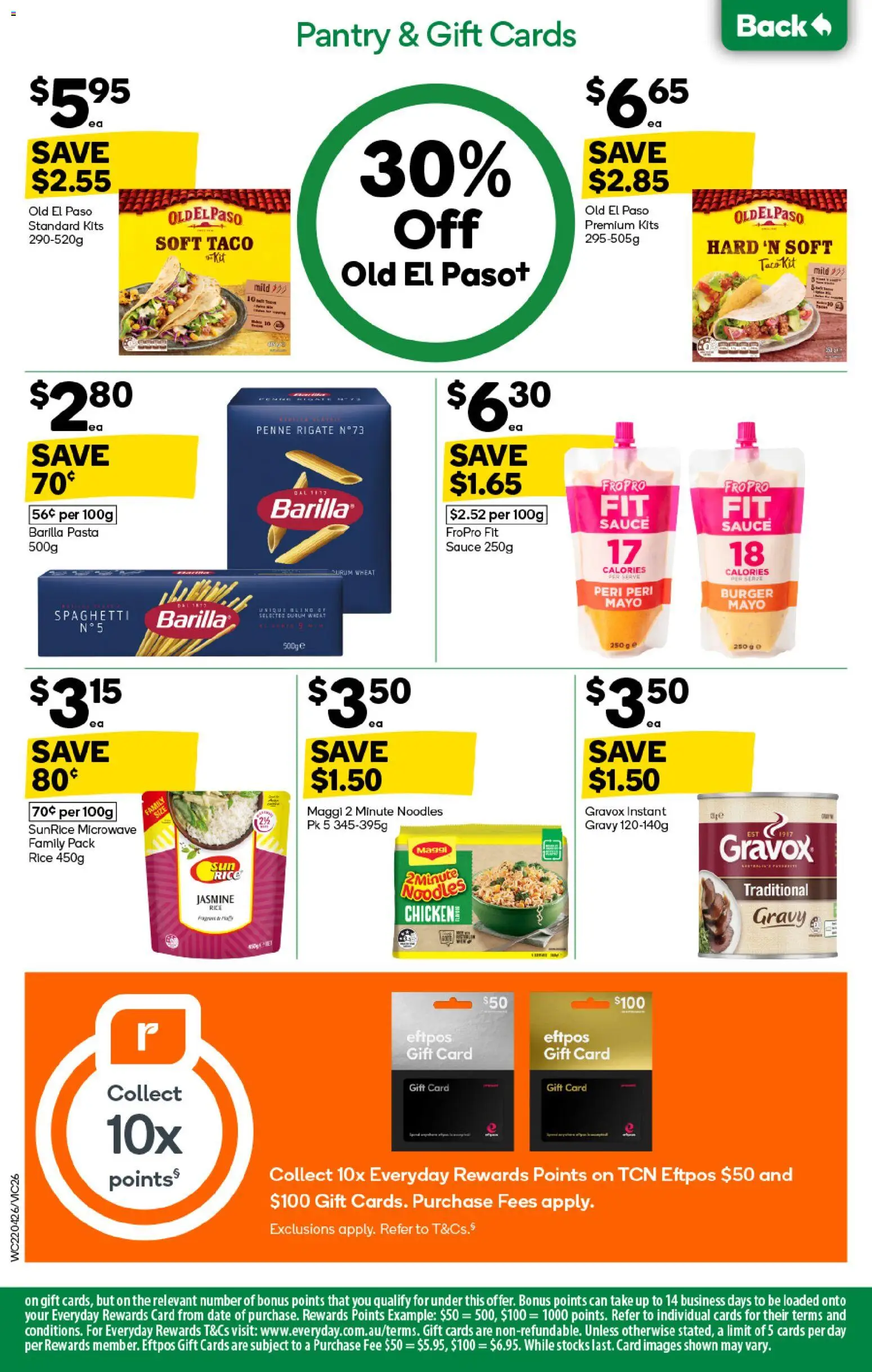 Woolworths catalogue - valid from 22.04.2026 | Page: 26 | Products: Kits, Noodles, Sauce, Microwave